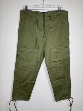 STAMPD Green Cargo Deck Pants RARE